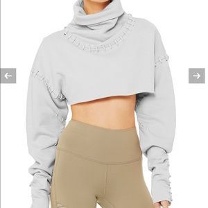 Splice long sleeve all crop